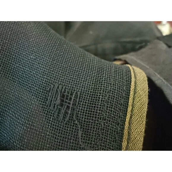 Antique 1910's French Voile Black Skirt Soutache Velvet Embellished XS - Picture 4 of 16